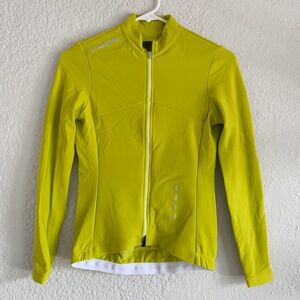 La Passione Grace Thermal Cycling Jersey, Fleece Lined, Lime, W's XS, NWT